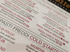 Lollo Rosso Italia menu