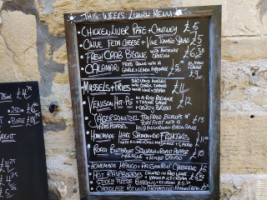 The Courtyard menu