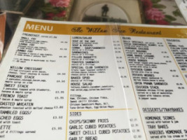 Willowtree menu