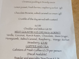 Drake Manor Inn menu