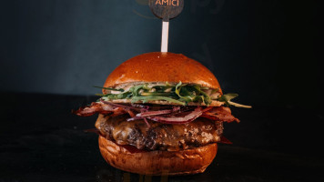 Amici Pizza Burgers food