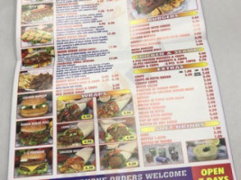 Godalming Kebab Centre menu