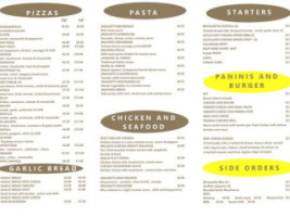 The Italian Bite menu