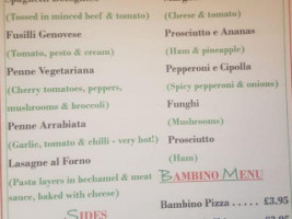 Marco Polo menu