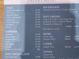 Common Room Cafe menu