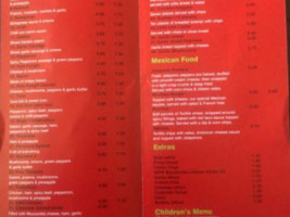 Persicos menu