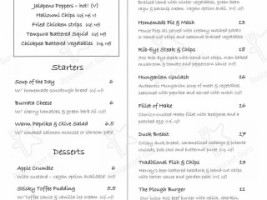 The Plough Of Henfield menu