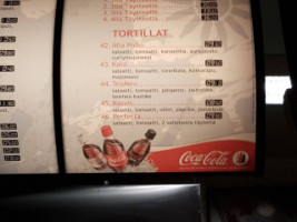 Kokkolan Hot Slice Pizza menu