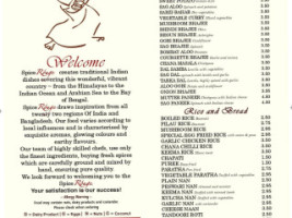 Spice Rouge menu