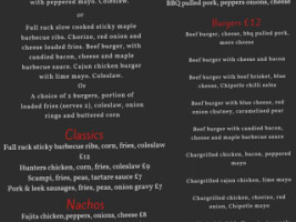 Myddelton Grill On The Square menu