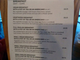 The Donkey Sanctuary menu