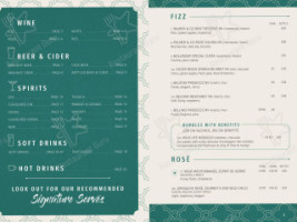 The Fountaine Inn menu