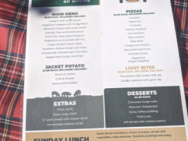 The Three Little Pigs menu