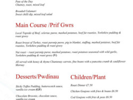 Molly's Bar And Restaurant menu