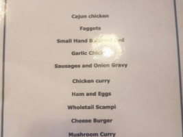 The Eagle Inn menu