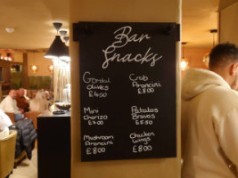 Four Oaks Pub menu