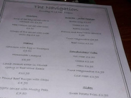 The Navigation Inn food