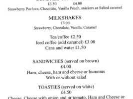 Herdwicks Cafe And Bistro menu