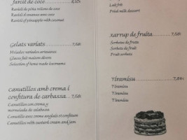 Taverna Angel Belmonte menu