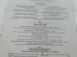 The Alston Pub And Dining menu