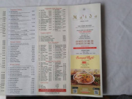 Ma'ida menu