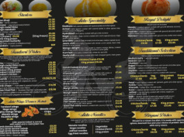 Aida-bangladeshi Takeaway menu