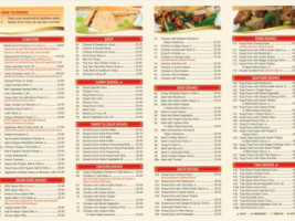 Golden Wok menu