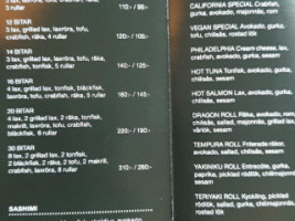 Kikka Sushi (sushibar.se) Lidingö menu