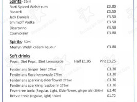 Plas-yn-dre menu