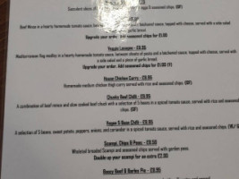 Cafe Sarn Helen menu