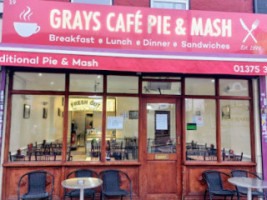 Grays Cafe Pie&mash food