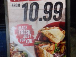 Tgi Fridays menu