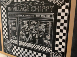 The Village Chippy menu