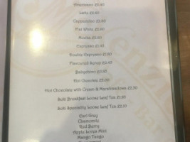 Mckenzies Cafe menu