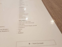 Queens menu