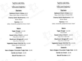 Dining At The Nith menu