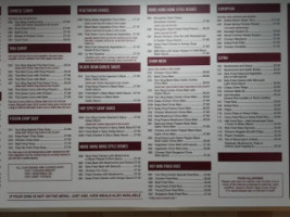 Yum Sing menu