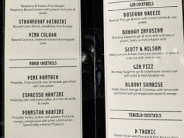 Scott Wilson menu