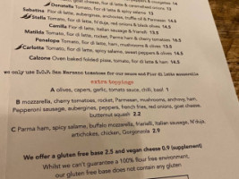 Cantina 41 menu