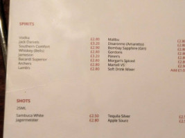 Natraj Romsey menu