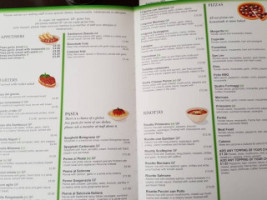 Zio Italian menu