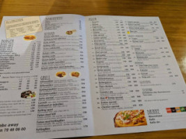 Orkdal Grill Pizza menu