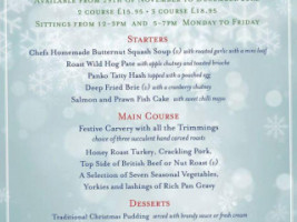 The Fir Tree Country menu