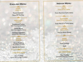 Aura Aldridge Indian Cuisine menu