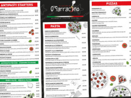 O'sarracino Biggleswade menu