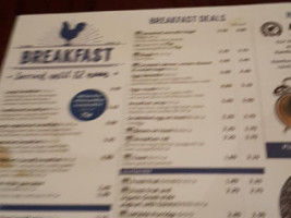 The Market Cross (wetherspoon) menu