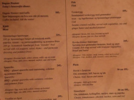 Hovde Gard menu