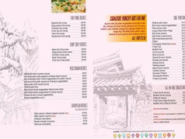 China Cuisine menu