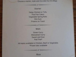 The Greyhound Bengeo menu