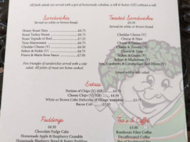 The Woodman's Stroke menu